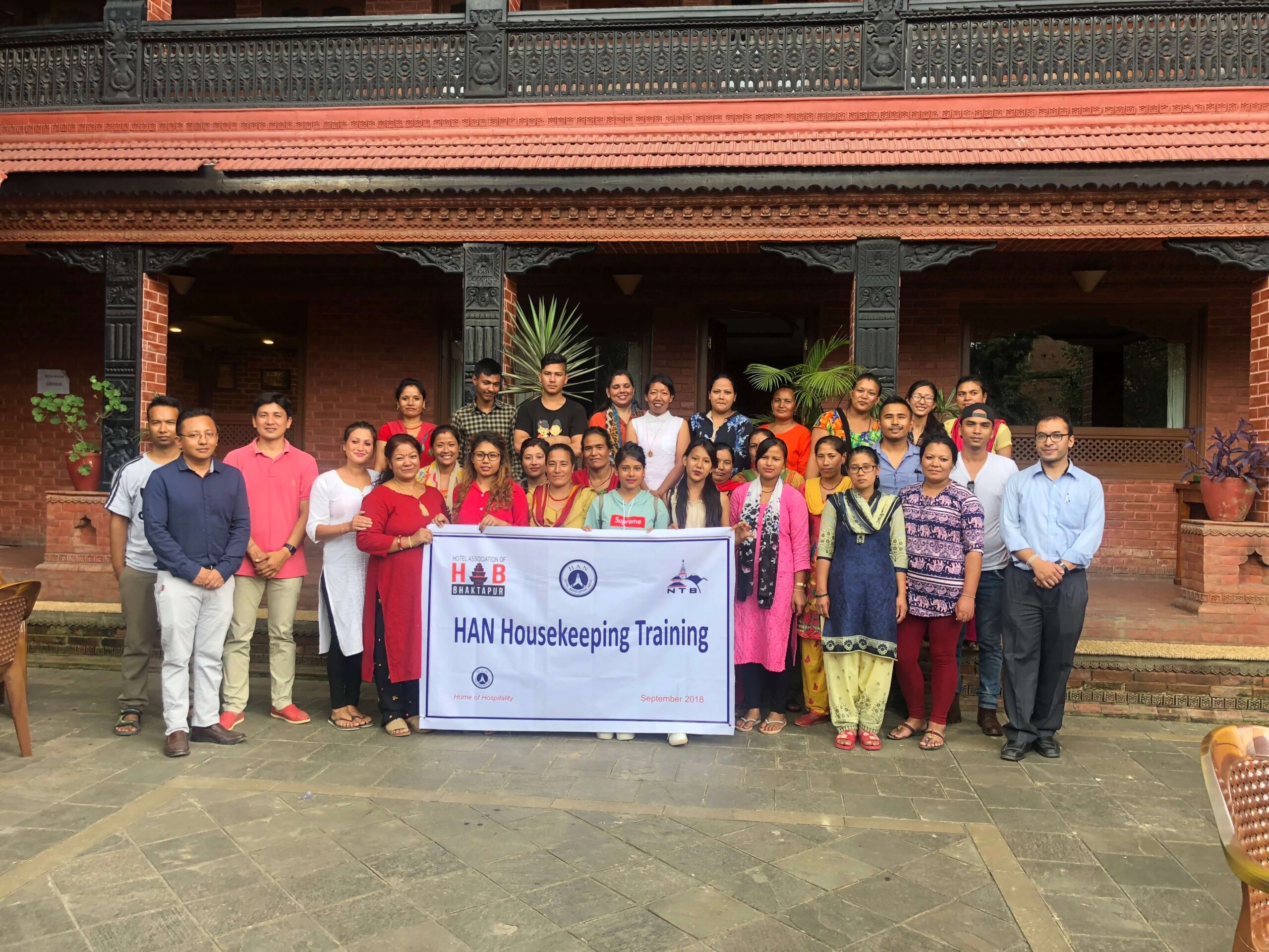 Housekeeping Training September 2018 image